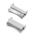 20mm 316L Stainless Steel Head Linker Connector With Double Quick Release Spring Bar Pin for Samsung Galaxy Watch 5/5Pro