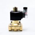 1/4inch-2inch Brass Normally Open Solenoid Valve Direct Acting 220V 12V 24V Control Valve for Water Media