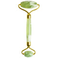 Diy Face Sliming Green Jade Roller 100% Natural Jade Stone Double Head Facial Massage Quartz Face Roller