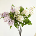 Realistic Simulated Four-Season Lilacs Home Display Artificial Wedding Floral Arrangements for Valentine's Day Decorative