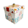 Hot Selling Custom Print Party Wedding Favors Gifts Guest Pop up Explosion Box Packaging  With Gold Knob