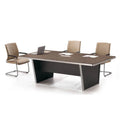 Modern Convertible Wooden Computer Desk 2400mm/3200mm/3600mm From Foshan for Home Office School Living Room Use