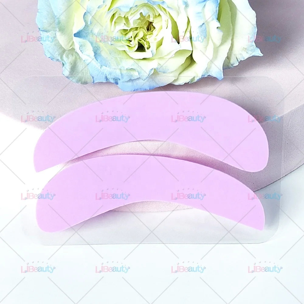 Wholesale Price Russia Pink Reusable Under Eye Gel Pads Patches for Eyelash Extensions