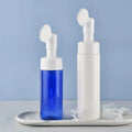 100-200ml Foaming Soap Pump Mousse Bottle Face Brush Amber Black Foam Wash Brush Pump Bottle