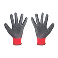 Wholesale Frosted Nitrile Gloves with Black Coating Work Safety Cotton Gloves for Construction Hand and Arm Protection
