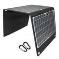 Wholesale SUNSUN EA-15W 15W ETFE Monocrystal Foldable Camping Solar Panels with QC3.0 Quick Charging USB Output Extension Cord