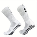 Anti slip Grip Socks Mid-Calf Breathable Sweat-absorbing Soccer Socks Accept Custom Socks logo Custom Design and Color