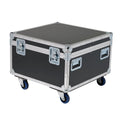 Factory Supply Classic Durable Custom Dimension Aluminum Flight Case with Wheels for Equipment Protection and Cable Trunk