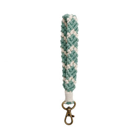 Boho Wristlet Lanyards for Women Key Lanyard Key Rings Bracelet Keychain Gifts Macrame Hand Woven Wrist Strap Lanyard Key Chains