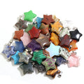 Natural Gemstone Star Pendant 25mm Big Healing Crystal Beads for Jewelry Making Chakra Energy Protection Wholesale Charms Gift