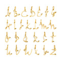 EManco Personalized Stainless Steel HeartAlphabet Pendant DIY Accessories Initials Birthday GiftA-Z