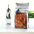 Factory Hot Selling High Quality Stock Flat Bottom Pouch Food Grade Recyclable Zipper Top HDPE Material Gravure Printing Custom