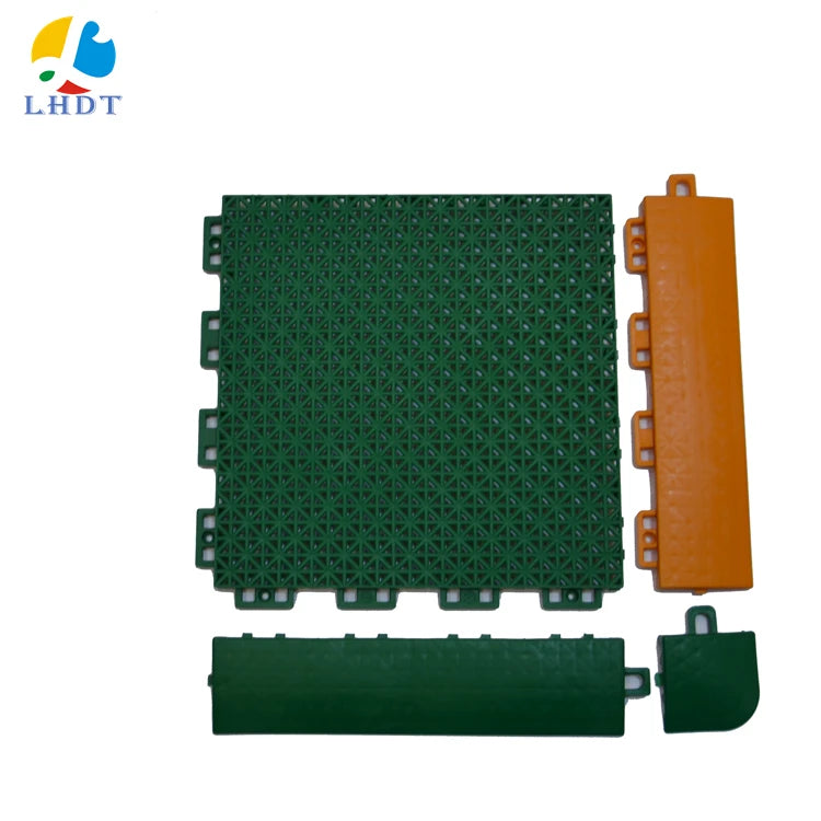 Cheaper Basketball Court Speed Outdoor Court Tile Sport pp Floor Tile Interlocking Plastic Base