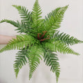 High Quality Faux Fern Bushes Artificial Persian Ferns Branches Wall Tropical Greenery Plant Artificial Fern Plants