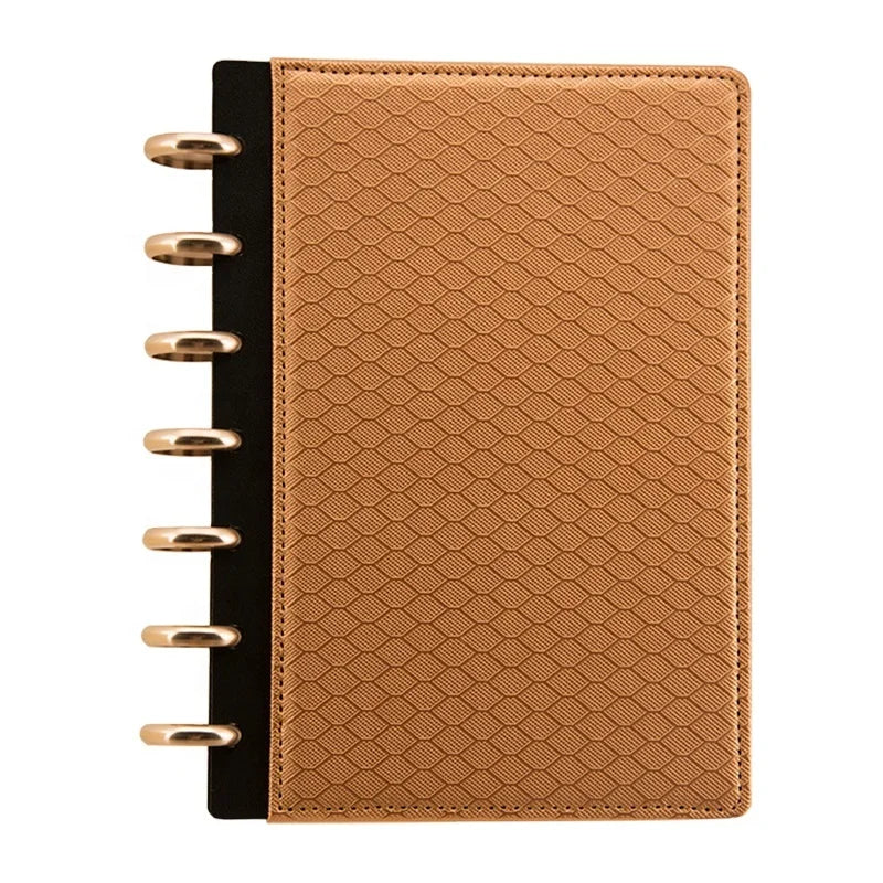 2025 OEM High-Level A4 Loose-Leaf Diary Planner Notebook 18mm-38mm Ring Binder PVC Cover 100 Sheets Mushroom Hole Printed Gift