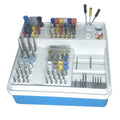 Autoclavable Manual Dental Multifunction Endo Organizer Box Endodontic Files and Burs RA FG HP Storage Sterilization Block