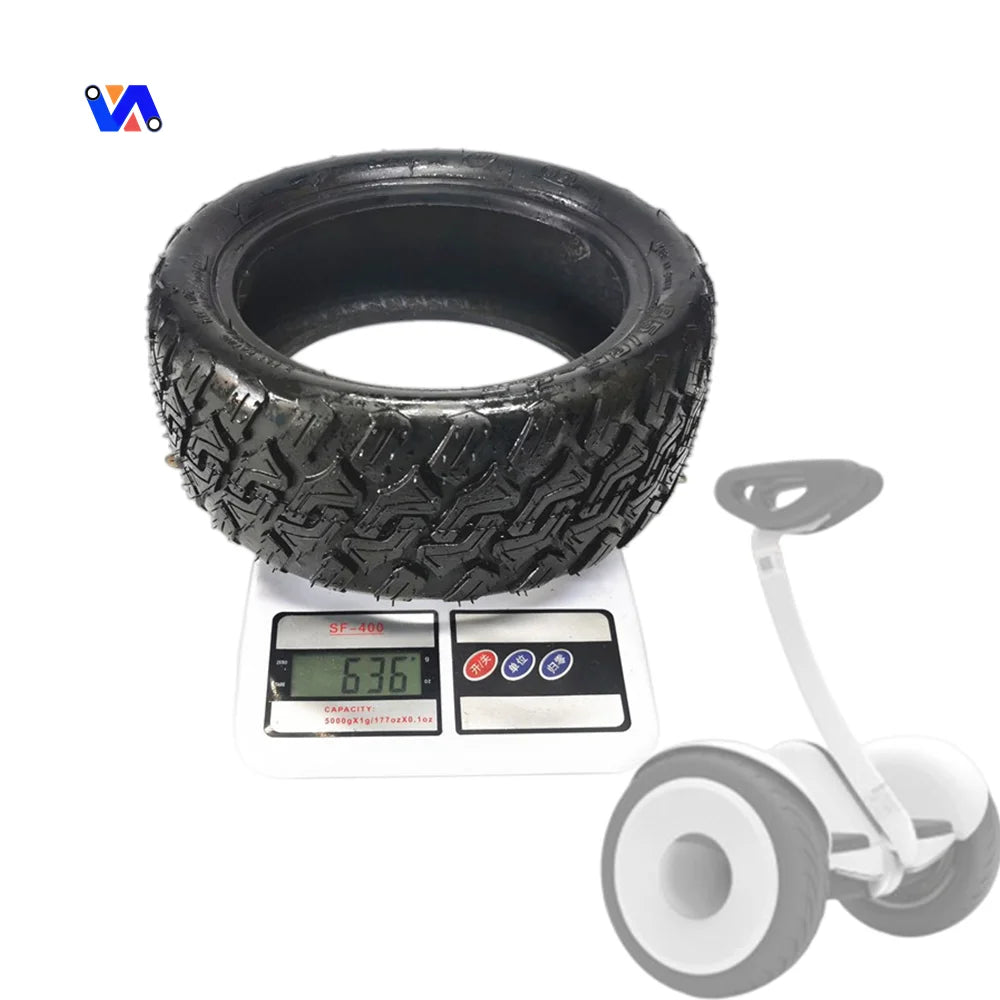 New Image Rubber Off-Road Vacuum 10 Inch Electric Scooter Wheel Inflatable Tubeless Pneumatic Tyre Scooter 85/65-6.5 Outer Tire