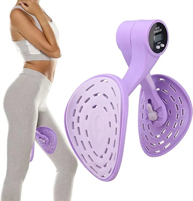 Professional Digital Counter Gym Muscle Back Trainer Mini Arm Leg Hip Kegel Exerciser for Body Fitness Slimming Thigh Masters