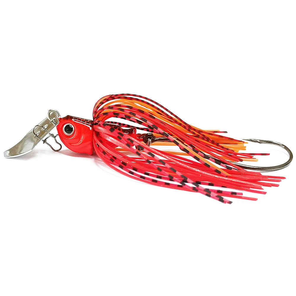 NewBility 12g 15g 20g 25g Fish Chatter Bait Spinner Spin Fishing Lure Buzzbait Bass Pike Walleye Fishing Chatterbait