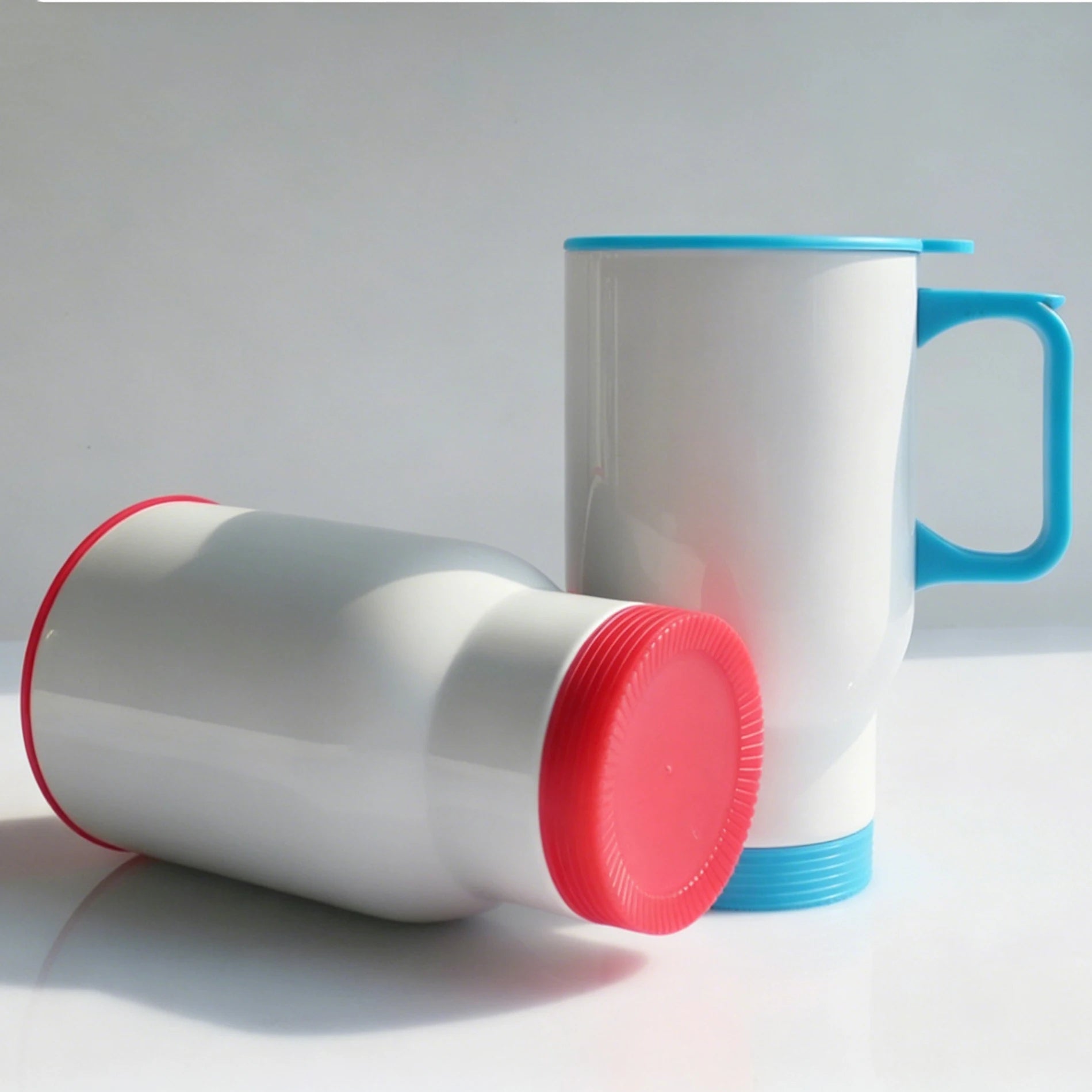 Sublimation Tumblers Water Bottles 15oz Stainless Steel Double Walled Coffee Car Travel Mug