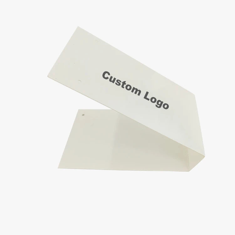 Factory Price Custom Folding Garment Swing Tags Clothing Sock Wrap Labels Printed Brand Name Logo for Packaging