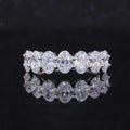 7pcs 0.2ct  Classic Oval Stone Diamond Wedding Ring 10k White Gold Lab-Ground VVS Clarity Diamond Rings