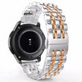 For Xiaomi Huami for Amazfit Bip Smartwatch Band Stainless Steel Metal Bracelet with Butterfly Buckle for Stratos 2 Rhythm Watch