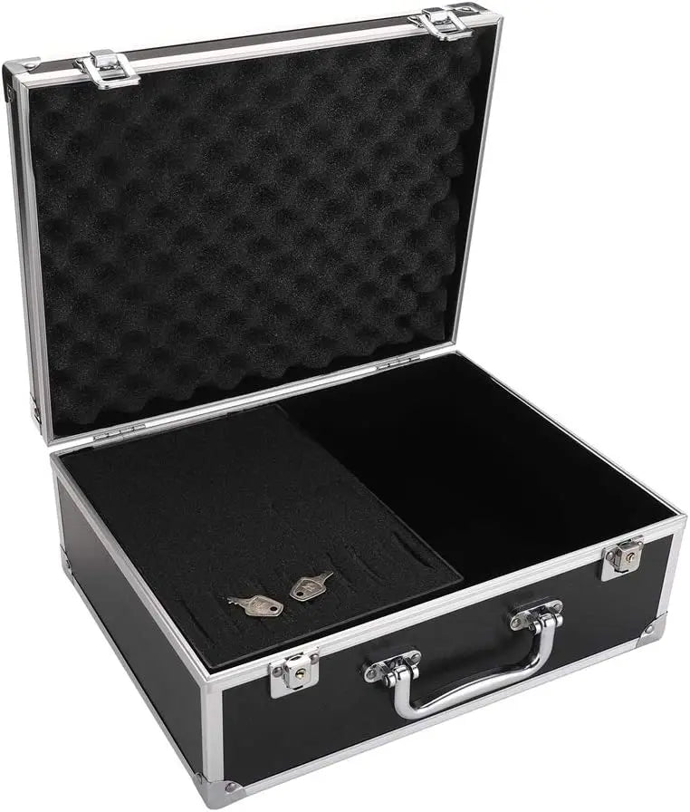 Large Tattoo Case Tattoo Kit Box - Aluminum Traveling Convention Carry Case