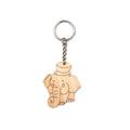 Wood Carving Souvenirs Keychain Making Supplies House Keychain for Sale
