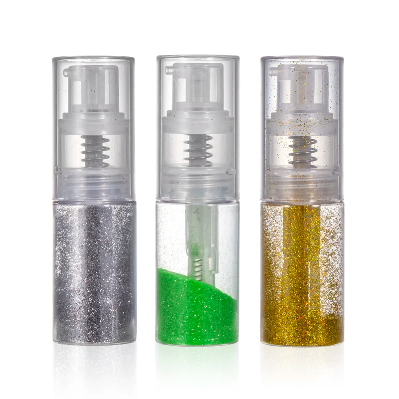 Hot Selling Empty Plastic Talcum Powder Spray Bottle with Private Printing 35ml