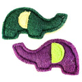 Natural Loofah Sponge Chew Toy Set for Puppies Cute Puppy Tooth Cleaning Dog Chew Toy for Small Dogs