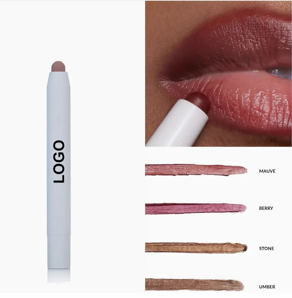 New Lip Makeup Vegan Brown Pigment Lip Liner Blur Liner Private Label