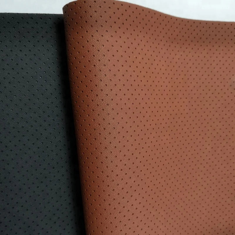High Quality Eco Luxury Synthetic Microfiber PU Leather Fabric Roll Material for Sale Bag Sofa Car Leather