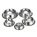Unique Paw Design  Pet Bowls Stainless Steel Dog Feeding Bowls Eco-Friendly Non-Slip Dog Food Bowl With Cheap Price