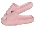 XIXITIAO Soft Thick EVA Sole Slides Non-Sliding Indoor for Slippers for Men Women Open Waterproof Lightweight Bathroom Sandals