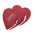 Wholesale Customized Red Loving Heart Shaped Envelope Mailing Cutter Paper Slitter Letter Opener
