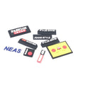 Hot Sale Definition logo Rubber Badge Silicone Patch Rubber Band Hanging Tag Rubber Patch Label