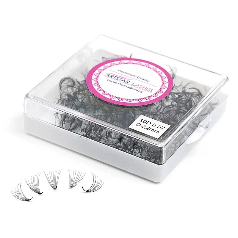 Pointy Stem Loose Fans Lashes Premade Fans 3D 4D 5D 6D 8D 10D 12D 16D 20D Eyelash Extensions