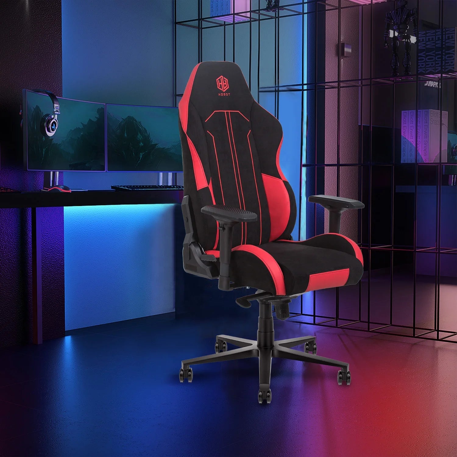 Multi-Purpose Office Chair Racing Style Ergonomic Executive Chair Reclining Feature Heavy Weight High-End Design 4D Armrest