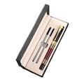 Luxury Vintage Metal Fountain Pen Unique Executive Custom Ink Logo Printed Stainless Steel Tip 0.5mm Branded Fancy Gift Box