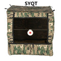 40x40cm Slingshot Target Box Stainless Steel Target Box Muffler Cloth Practice Projectile Shooting Target Folding