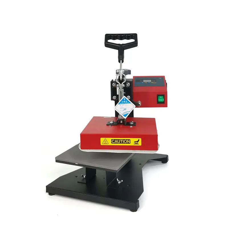 New Arrival 20*20cm Logo Press Machine Manual Grade Electric Flatbed Heat Transfer for DTF Printer