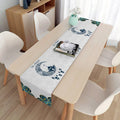 2023 New Eid Mubarak Ramadan Table Cloth Lslamic Holiday Ramadan Table Runner Home Decorations