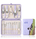 Manicure Set Stainless Steel Nail Clippers Beauty Tool Portable Professional Grooming Kits Nail Cutter Set