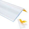 Supermarket Display  Adhesive Tape Plastic Data Strip for Shelf Label Roll Clear Transparent PlasticPriceTag Holder