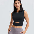 OEM Wholesale  Athletic Cross Back Gym Sports Shirts Sleeveless Breathable Workout Tank Top