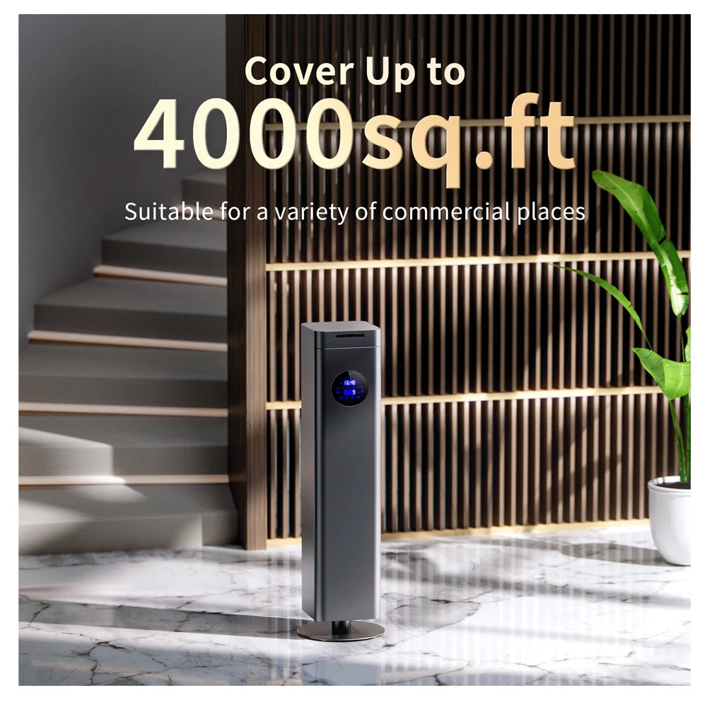 2024 Crearoma Unique Products Commercial Essential Oil Diffuser 1500ml Wifi/Bluetooth Remote Control Shop Hotel Aroma Diffuser