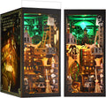 Hamaileon the Master's House 3D Book Nook Kit Puzzle DIY Book Nook with LED Light