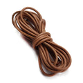 5 Meters/bag Leather Cowhide Rope Original Color Necklace Cowhide Rope Round 1/1.5/2/2.5/3/4mm