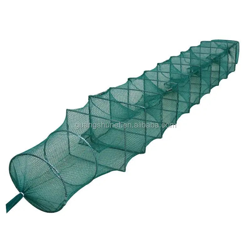 Nylon Long Train Lobster Shrimp Crab Trap